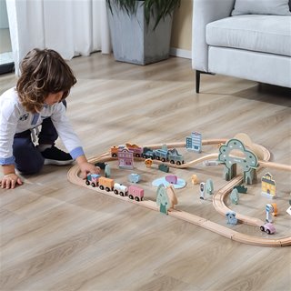 Train set 90 pieces
